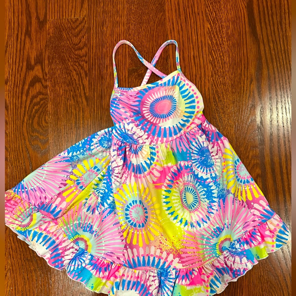 Girl toddler halter cross back summer dress size 3t